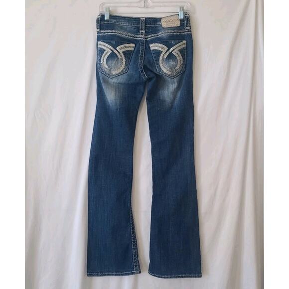 Big Star Vintage Liv Boot Womens 9 Year Mark Low Rise Y2K Jeans 25 - Picture 8 of 9